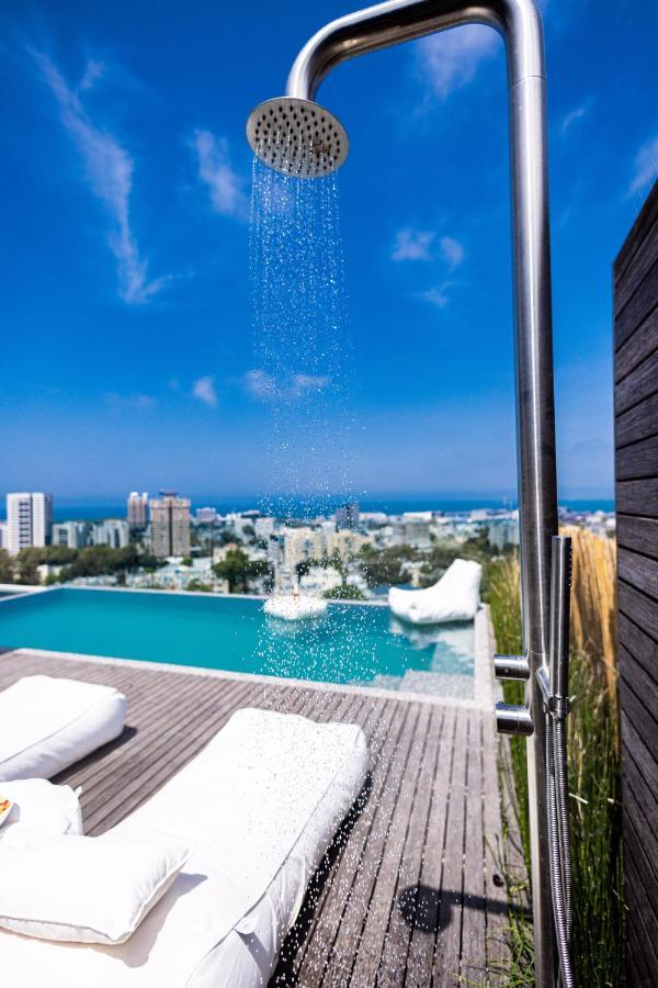 Serene - Infinity Cview Pool - 4 Bedrooms Luxury Penthouse Haifa Kültér fotó